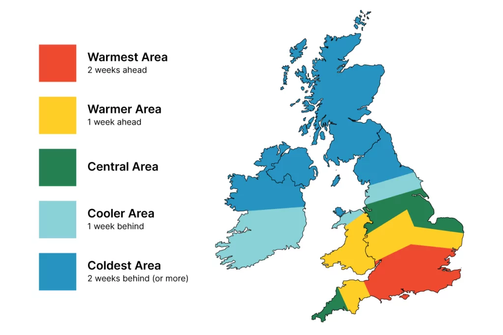 UK-Temperature-Map