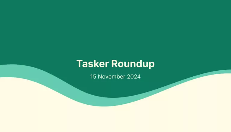 Tasker Roudup 11-2024 (UK)